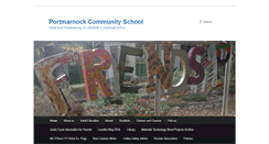Desktop Screenshot of portmarnockcommunityschool.ie