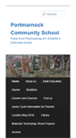Mobile Screenshot of portmarnockcommunityschool.ie